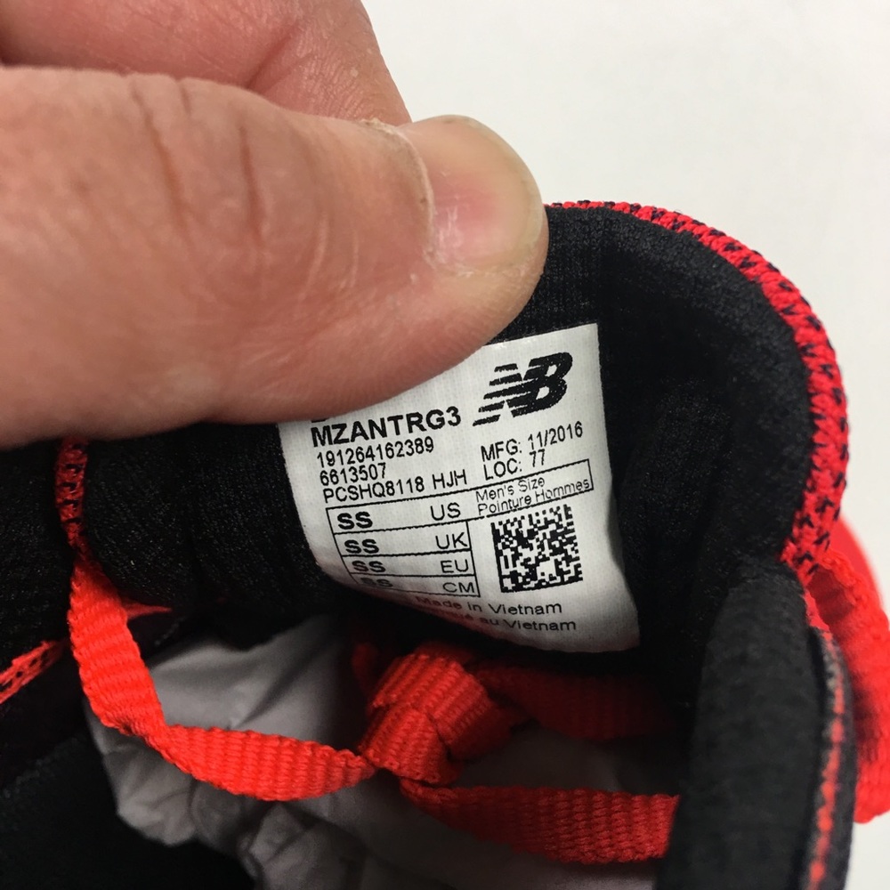 New Balance MZAN 9.5 NB18 Running Sneakers Shoes - Picture 6 of 7